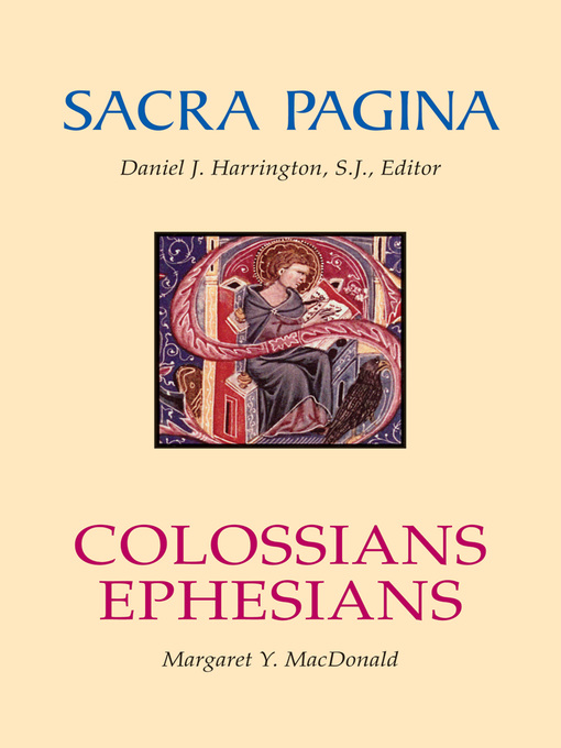 Title details for Sacra Pagina: Colossians and Ephesians by Margaret  Y. MacDonald - Available